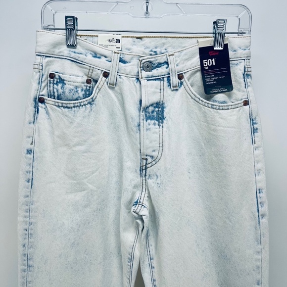 Levi's 501® '81 Women’s Jeans A High Rise Tapered Leg Blue Size 27X31 NEW - Picture 3 of 15